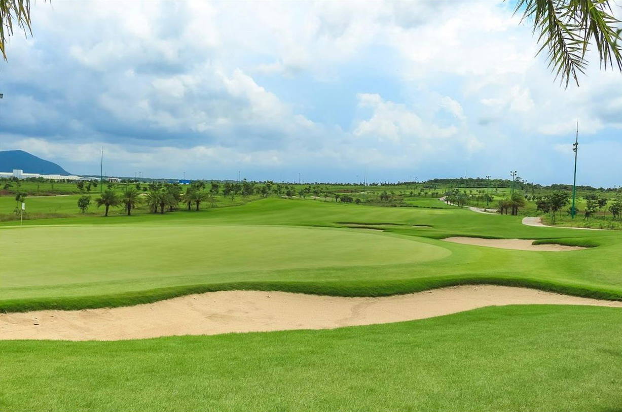 Green, Sonadezi Chau Duc Golf Course, Ho Chi Minh, Vietnam